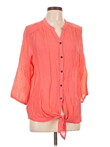 Roz & Ali 3/4 Sleeve Blouse (view 1)