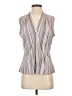 Calvin Klein Gray Sleeveless Blouse Size S - photo 1