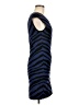 Express Stripes Blue Cocktail Dress Size M - photo 4