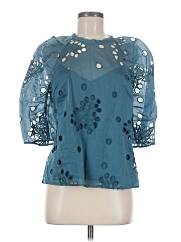 Rebecca Taylor 3/4 Sleeve Blouse (view 1)