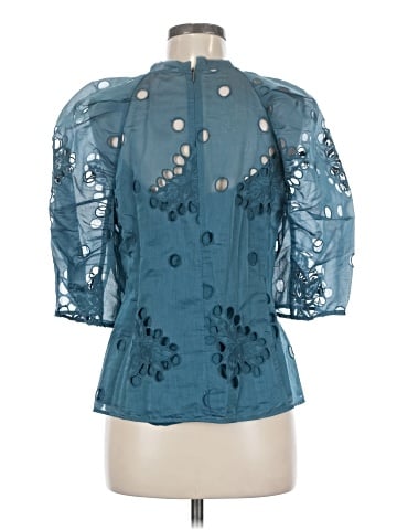 Rebecca Taylor 3/4 Sleeve Blouse (view 2)
