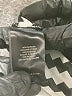 2b bebe 100% Polyester Houndstooth Silver Long Sleeve Blouse Size M - photo 8