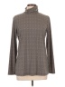 J. McLaughlin Gray Long Sleeve Blouse Size L - photo 1