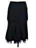 Bebe Solid Black Formal Skirt Size 0 - photo 2