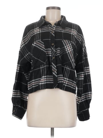 Ci Sono 3/4 Sleeve Button-Down Shirt (view 1)