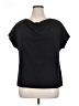 St. John Collection Black Short Sleeve Top Size XL - photo 1