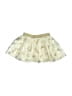 Holiday Time 100% Polyester Stars Ivory Skirt 9-12 MO / 12 MO - photo 1