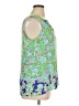 Rose + Olive Green Sleeveless Blouse Size XL - photo 4
