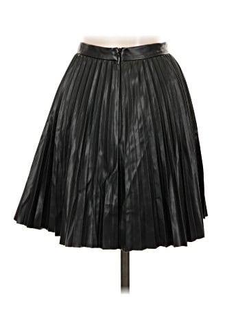 French Connection Faux Leather Skirt (view 2)