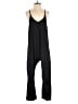 Automet Solid Black Jumpsuit Size S - photo 1