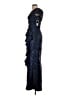 Xscape Blue Cocktail Dress Size 4 - photo 5