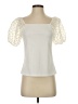 Cliche Ivory Short Sleeve Top Size S - photo 1