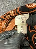 Nicole Miller 100% Viscose Paisley Brown Long Sleeve Blouse Size 8 - photo 7