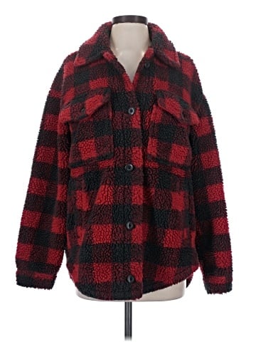 American Eagle Outfitters Faux Fur Jacket (view 1)