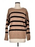 Croft & Barrow Stripes Brown Pullover Sweater Size M - photo 1