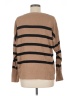 Croft & Barrow Stripes Brown Pullover Sweater Size M - photo 2