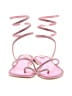 Wild Diva Pink Sandals Size 5 1/2 - photo 2