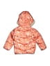 Assorted Brands 100% Polyester Floral Orange Snow Jacket Size 18-24 mo - photo 2