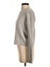 Pink Rose Gray Pullover Sweater Size S - photo 5