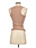 Pieces Tan Sleeveless T-Shirt Size XS - photo 2