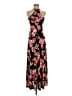 Candie's Floral Black Casual Dress Size XS - photo 1
