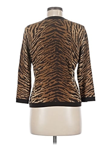 Jones New York Signature Silk Cardigan (view 2)