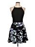 Speechless Floral Black Cocktail Dress Size 11 - photo 1