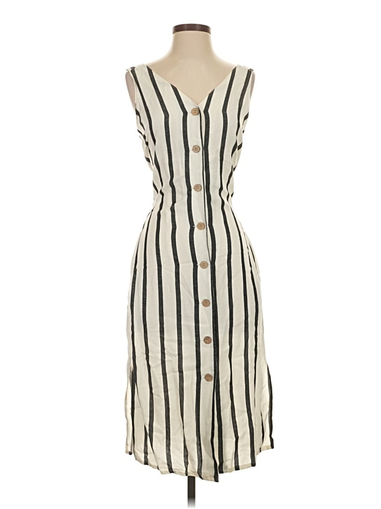 Pre-owned Love Tree Casual Dress In Ivory