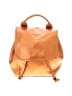 Coach Factory 100% Leather Solid Metallic Orange Backpack One size - photo 1