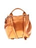 Coach Factory 100% Leather Solid Metallic Orange Backpack One size - photo 2