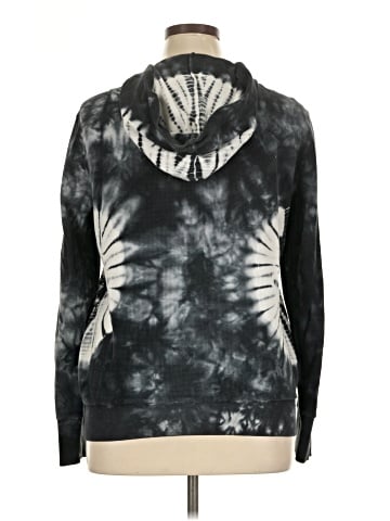 Bleu Zip Up Hoodie (view 2)