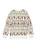 Hanna Andersson Paisley White Pullover Sweater Size 6 - 7 - photo 2