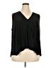 Attitudes by Renee Black Sleeveless Blouse Size 2X - photo 1