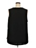 Attitudes by Renee Black Sleeveless Blouse Size 2X - photo 2