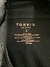 Torrid Stripes Black Track Jacket Size 2X Plus (2) - photo 6