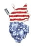 OshKosh B'gosh Stars Blue Two Piece Swimsuit Size 7 - photo 2
