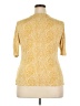 Boden Yellow Short Sleeve Blouse Size 20 - 22 - photo 2