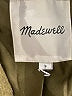 Madewell Green Wool Coat Size S - photo 6