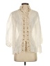 Zimmermann Ivory 3/4 Sleeve Blouse Size 4 (0) - photo 1