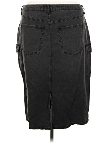 Ava & Viv Denim Skirt (view 2)