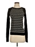 Halogen Chevron-herringbone Black Pullover Sweater Size XS - photo 1