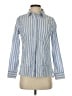 Gap Outlet Stripes Blue Long Sleeve Button-Down Shirt Size XS - photo 1