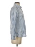 Gap Outlet Stripes Blue Long Sleeve Button-Down Shirt Size XS - photo 4