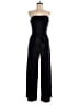 Miss Selfridge 100% Polyester Solid Black Jumpsuit Size 6 - photo 1