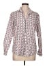 Grayson Print Ivory Long Sleeve Button-Down Shirt Size Lg (4) - photo 1