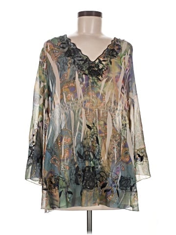 Mushka by Sienna Rose 3/4 Sleeve Blouse (view 1)