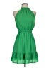 Shinestar 100% Polyester Solid Green Cocktail Dress Size S - photo 1