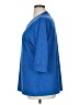 Unbranded Blue Long Sleeve Henley Size XL - photo 5