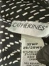 Catherines Chevron-herringbone Black 3/4 Sleeve Button-Down Shirt Size 3X (petite) - photo 7