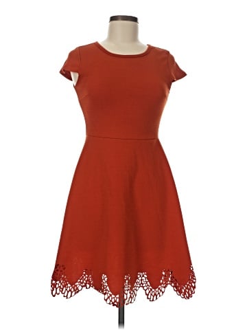 Peach Royal Casual Dress (view 1)